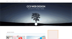 Desktop Screenshot of ccswebdesign.com