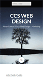 Mobile Screenshot of ccswebdesign.com